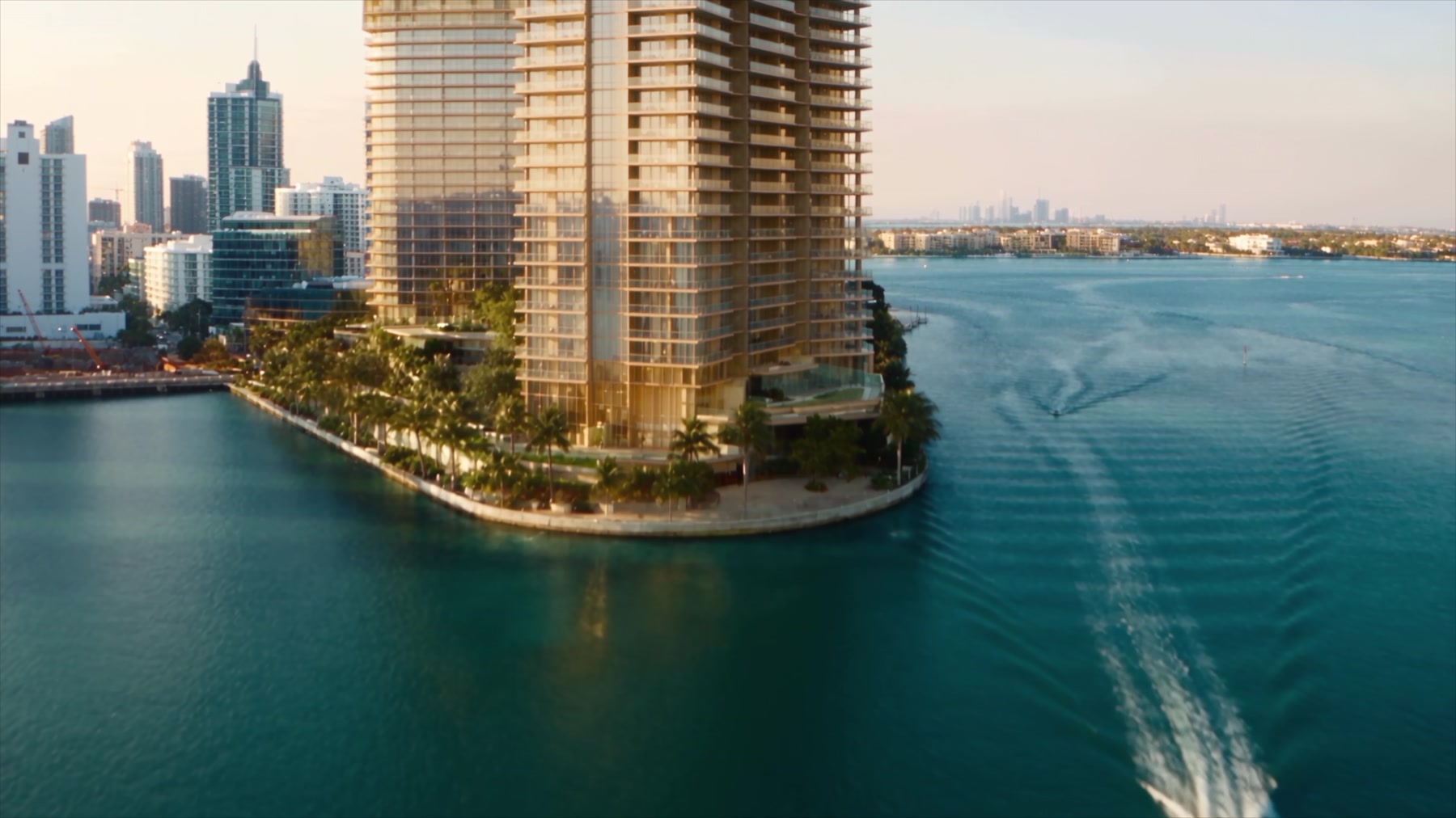 Mandarin Oriental Miami residential tower rendering from the campaign film