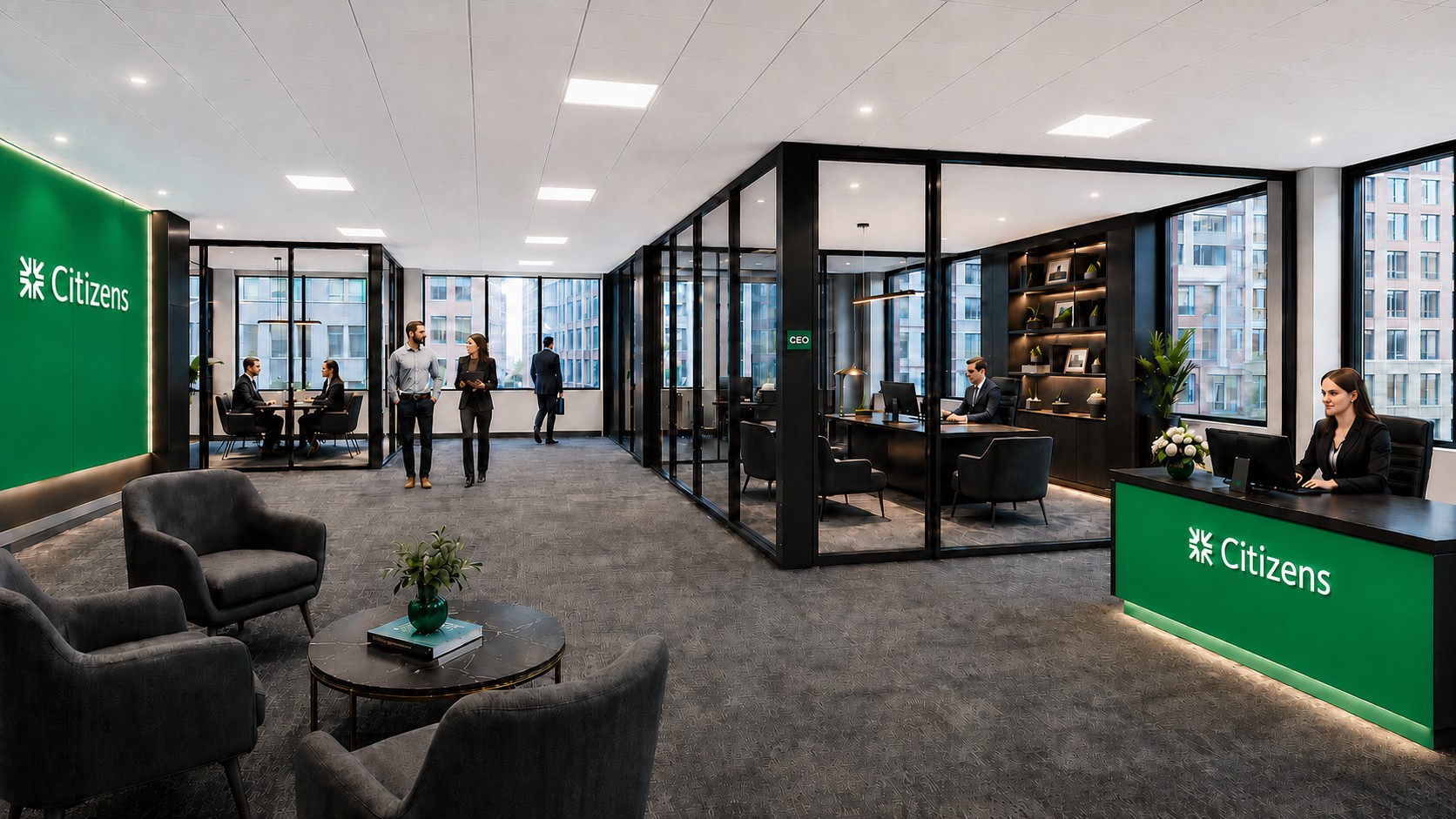Citizens workplace design concept